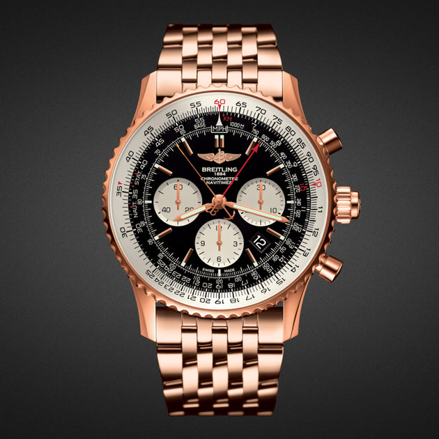 Breitling Rose Gold Bezel Rose Gold Bezel Luxury Watches Price