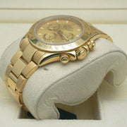 Rolex Daytona 116528 Yellow Gold 40mm Champagne Dial Pre-Owned