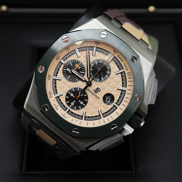 Audemars Piguet Royal Oak Offshore Chronograph 44mm 26400SO Beige Dial
