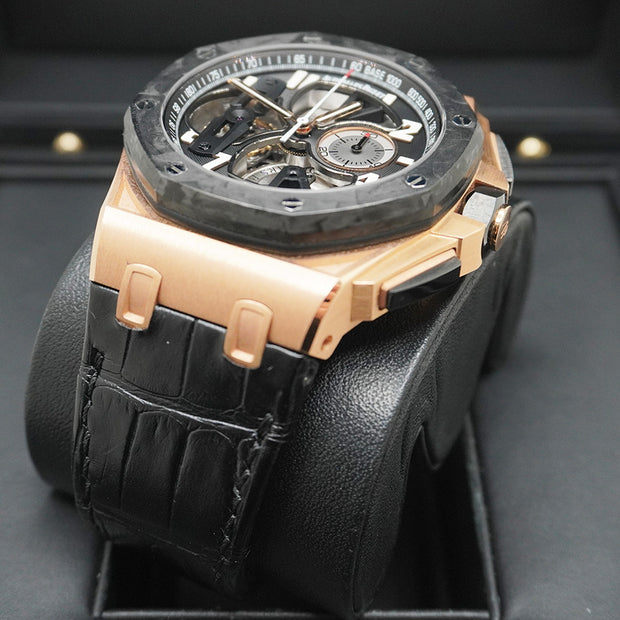 Audemars Piguet Royal Oak Offshore Tourbillon Chronograph 44mm 26288OF Openworked Dial Pre-Owned