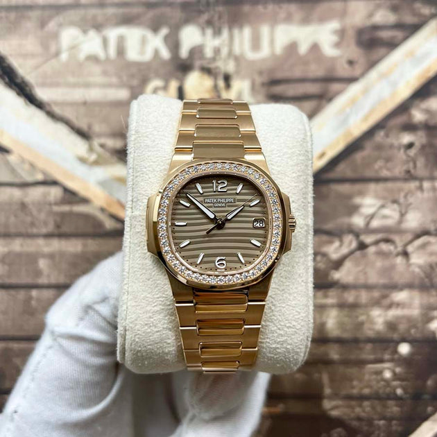 Patek Philippe Ladies Nautilus Rose Gold Watch
