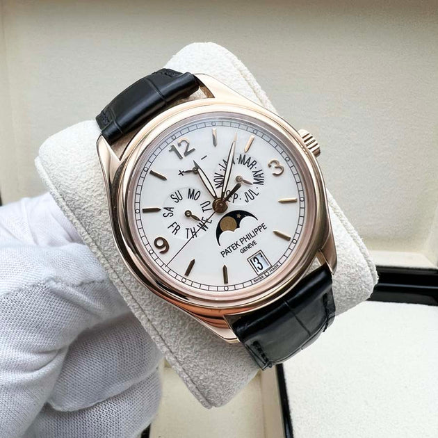 Buy Patek Philippe Annual Calendar White Dial Watch 5146R FCT