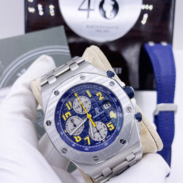 Audemars Piguet Royal Oak Offshore Watch, Size 44mm, Dial Silver Arabic, 26182ST.OO.D018CR.01