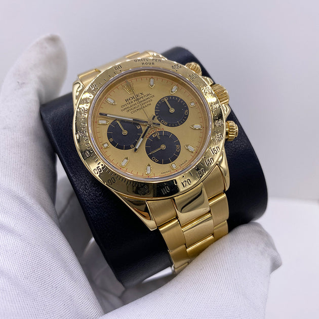 Rolex daytona champagne on sale dial