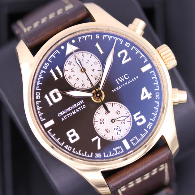 Iwc pilot chronograph on sale antoine de saint exupery