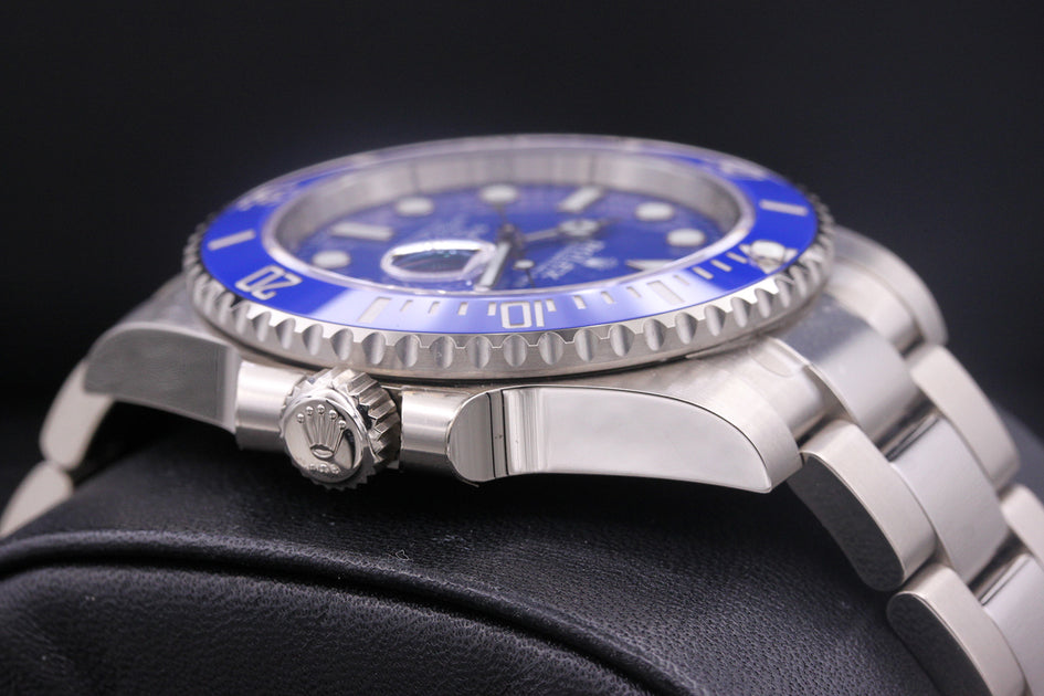 Rolex Submariner 116619LB 40MM Blue Dial replica watch - Perfect Replica