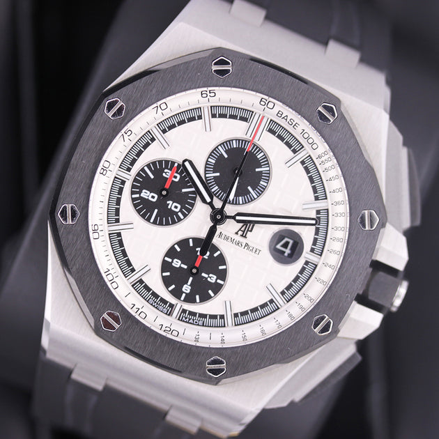 Audemars Piguet Royal Oak Offshore Selfwinding Chronograph Carbon Ceramic  44mm Black 26400AU.OO.A002CA.01 - PRE-OWNED