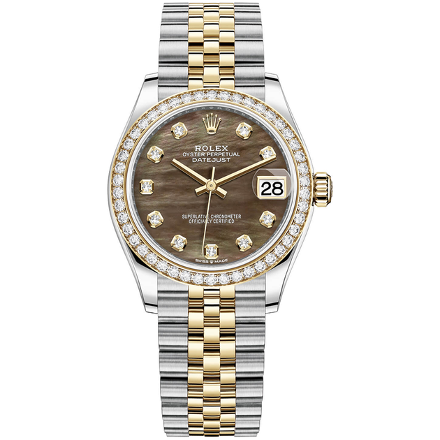 Rich♡ Rolex Datejust Black MOP Dial 278383RBR | First Class Timepieces