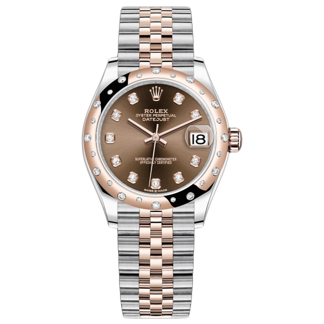 RolexDatejustChocolateDiamondD