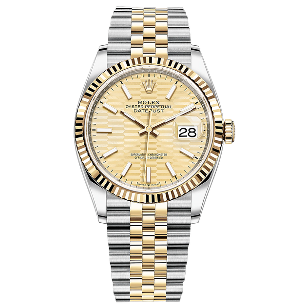 rolex datejust two tone 2021