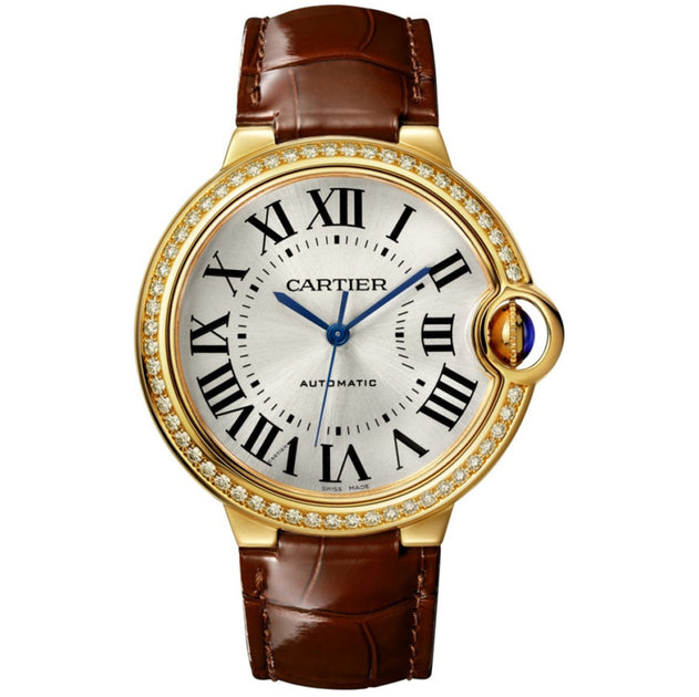 Cartier Ballon Bleu De Cartier 36mm WJBB0041 Silvered opaline Dial