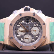 Audemars Piguet "Brick" Royal Oak Offshore Chronograph 42mm 26470OR Grey Dial - First Class Timepieces