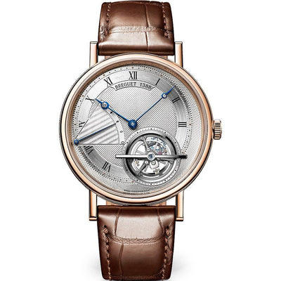 Breguet Classique Complication Tourbillon 42mm 5377BR129WU Silver Dial-First Class Timepieces