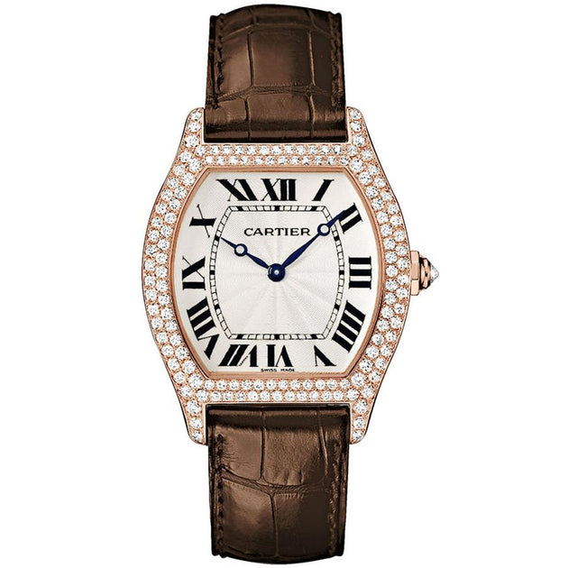 Cartier Tortue 43mm WA503951 Silver Dial 