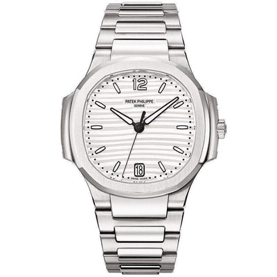 Patek Philippe Nautilus 35mm 7118/1A Silver Dial - First Class Timepieces