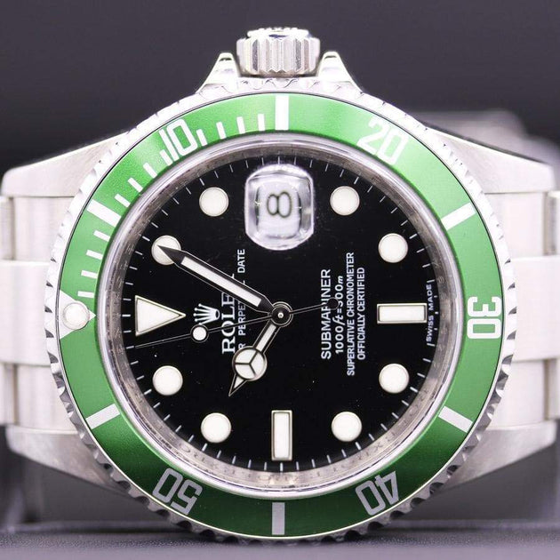 Pre-Owned Rolex Submariner Watch 16610LV FCT