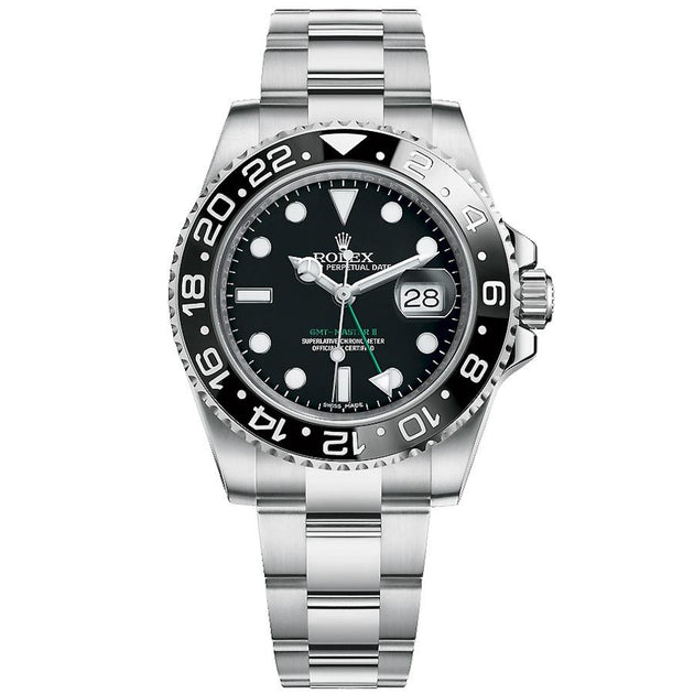 Rolex GMT-Master II 40mm Black Dial-First Timepieces