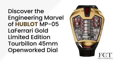 Discover the Engineering Marvel of Hublot MP-05 LaFerrari Gold Limited Edition Tourbillon 45mm Openworked Dial