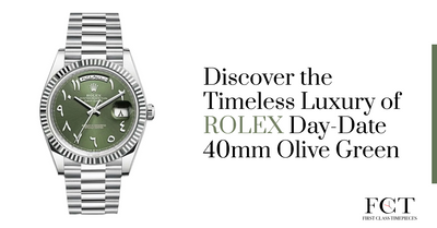 Discover the Timeless Luxury of Rolex Day-Date 40mm Olive Green