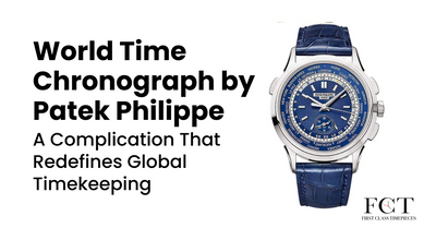 World Time Chronograph by Patek Philippe: A Complication That Redefines Global Timekeeping