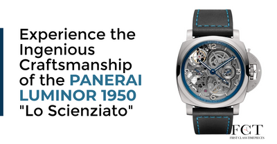 Experience the Ingenious Craftsmanship of the Panerai Luminor 1950 "Lo Scienziato"