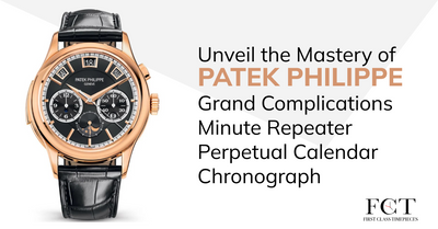 Unveil the Mastery of Patek Philippe Grand Complications Minute Repeater Perpetual Calendar Chronograph