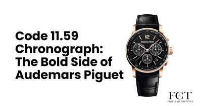 Code 11.59 Chronograph: The Bold Side of Audemars Piguet