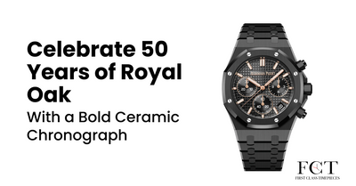 Celebrate 50 Years of Royal Oak With a Bold Ceramic Chronograph
