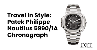 Travel in Style: Patek Philippe Nautilus 5990/1A Chronograph