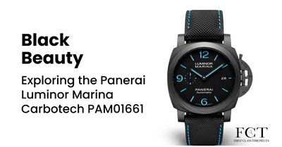 Black Beauty: Exploring the Panerai Luminor Marina Carbotech PAM01661