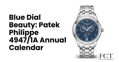 Blue Dial Beauty: Patek Philippe 4947/1A Annual Calendar
