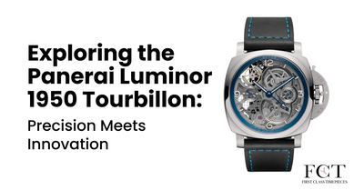 Exploring the Panerai Luminor 1950 Tourbillon: Precision Meets Innovation