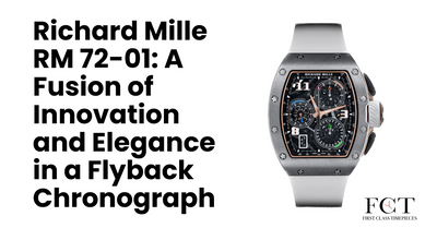 Richard Mille RM 72-01: A Fusion of Innovation and Elegance in a Flyback Chronograph