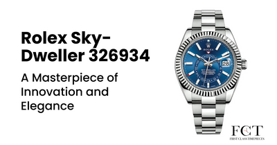 Rolex Sky-Dweller 326934: A Masterpiece of Innovation and Elegance