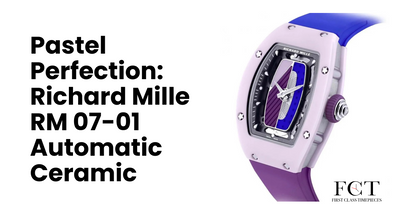 Pastel Perfection: Richard Mille RM 07-01 Automatic Ceramic