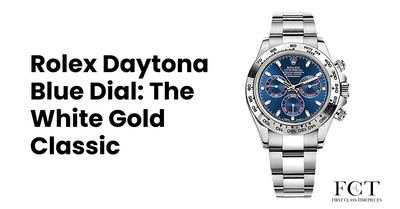 Rolex Daytona Blue Dial: The White Gold Classic