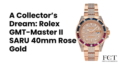 A Collector’s Dream: Rolex GMT-Master II SARU 40mm Rose Gold