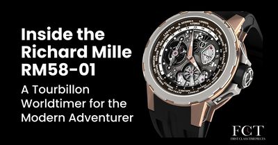 Inside the Richard Mille RM58-01: A Tourbillon Worldtimer for the Modern Adventurer