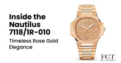 Inside the Nautilus 7118/1R-010: Timeless Rose Gold Elegance