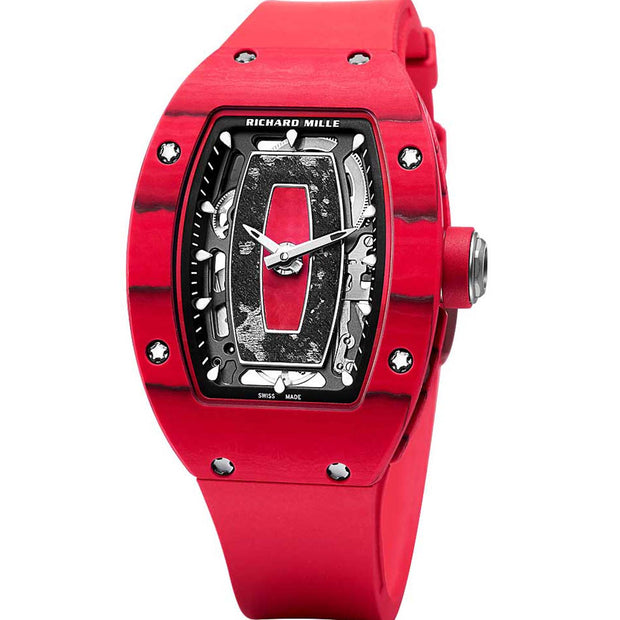 Richard Mille RM07-01 Red TPT Quartz Carbon Skeleton Dial 46 mm