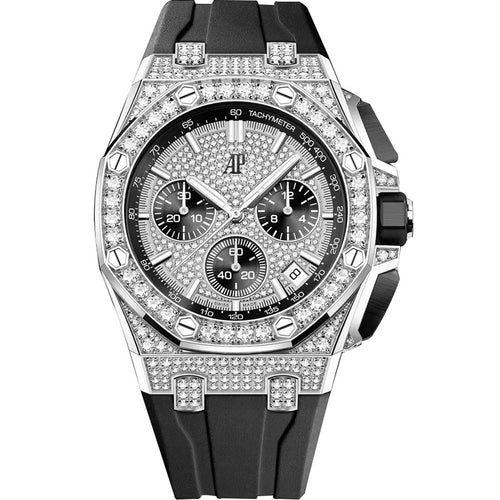 Audemars Piguet Royal Oak Offshore Chronograph 26423BC.ZZ.D002CA.01 Pave Diamond Dial 43mm