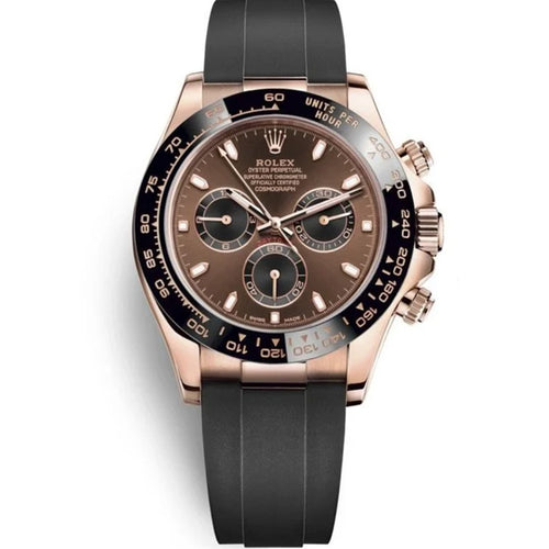 Rolex Daytona 40mm Oyster Flex 116515LN Chocolate Dial