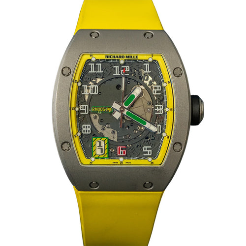 Richard Mille RM005 Brazil Grey DLC Openworked Dial