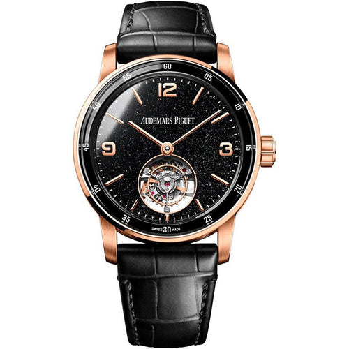 Audemars Piguet Code 11.59 Flying Tourbillon 41mm 26396OR Black Aventurine Dial