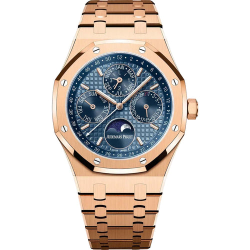 Audemars Piguet Royal Oak Perpetual Calendar 41mm 26574OR Blue Dial