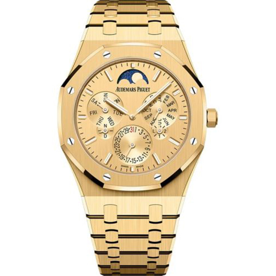 Audemars Piguet Royal Oak Perpetual Calendar Ultra-Thin 41mm Yellow Di