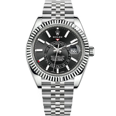 Rolex Sky-Dweller 42mm Stainless Steel 326934 Black Dial