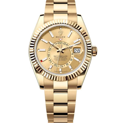 Rolex Sky-Dweller 336938 Yellow Gold Champagne Dial 2023