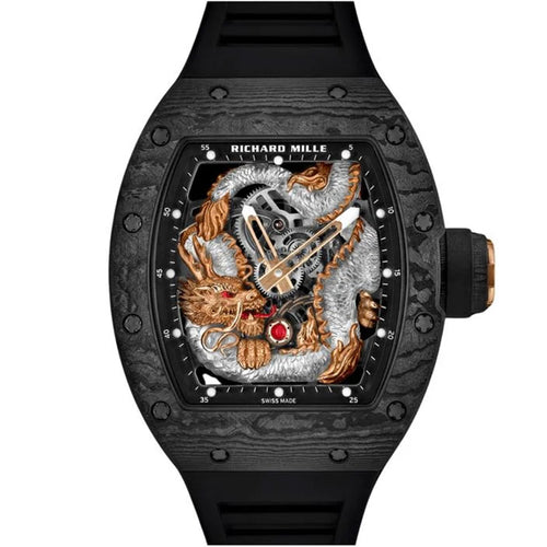 Richard Mille RM 57-03 Tourbillon Carbon Sapphire Dragon Dial Limited Edition