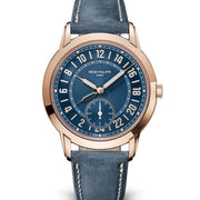 Patek Philippe Calatrava Travel Time 42mm Blue Dial 5224R